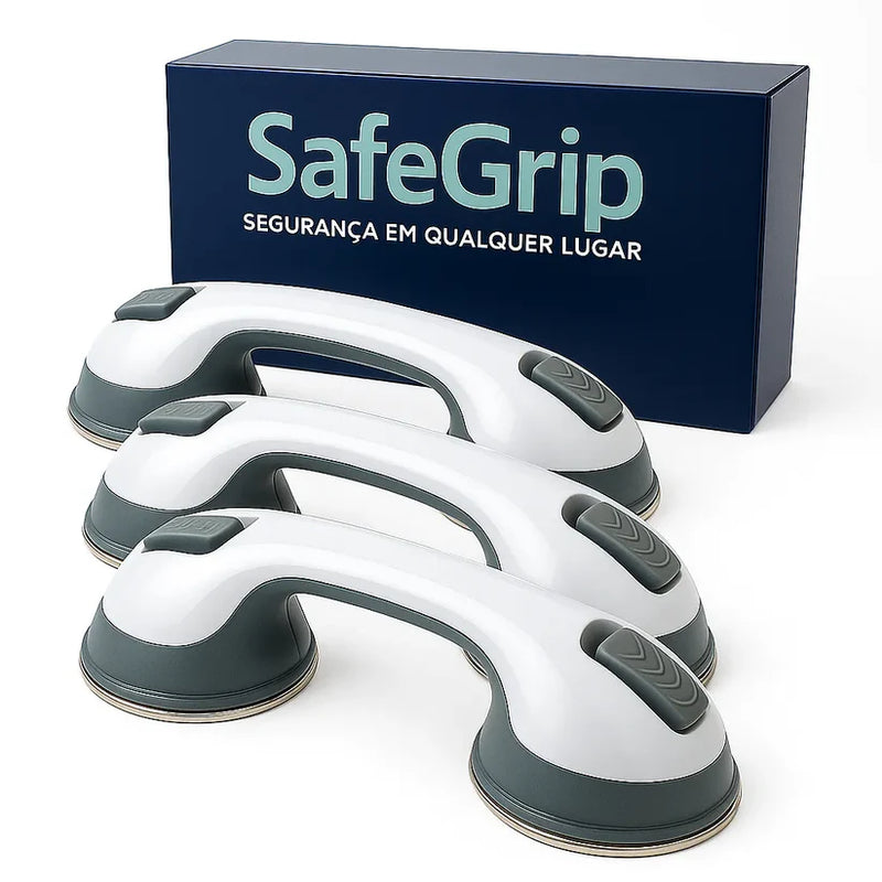 Barra de Apoio Portátil Para Banheiro SafeGrip | Firmeza e Segurança
